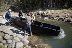 Launching the Towboat