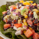 Dulse Salad with Avocado and Tomato